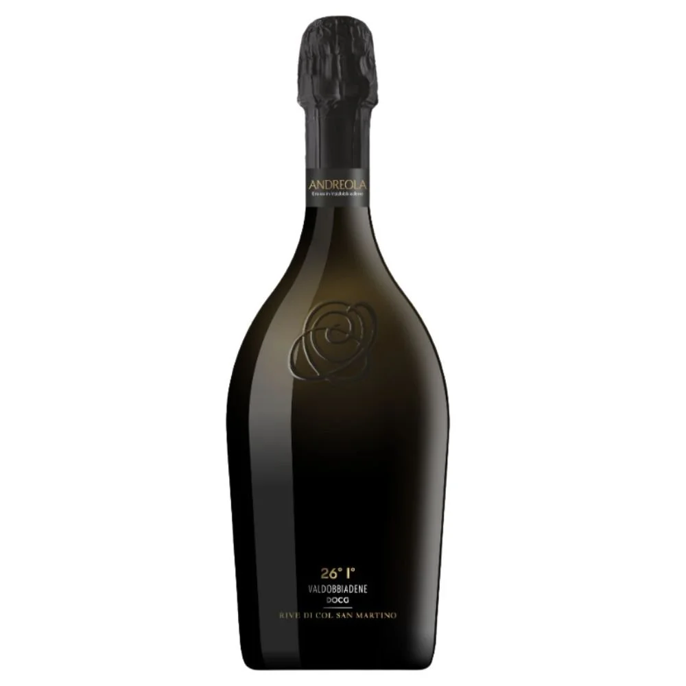 Andreola 26° PRIMO Prosecco Superiore Valdobbiadene DOCG Extra Brut 0,75l 11,5%
