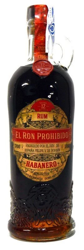 El Ron Prohibido Habanero Reserva 12 0,7l 40%