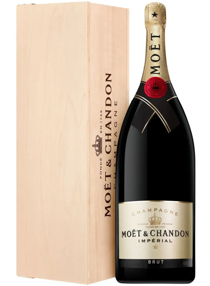 Moët & Chandon Impérial Brut 9l 12,5% Dřevěný box
