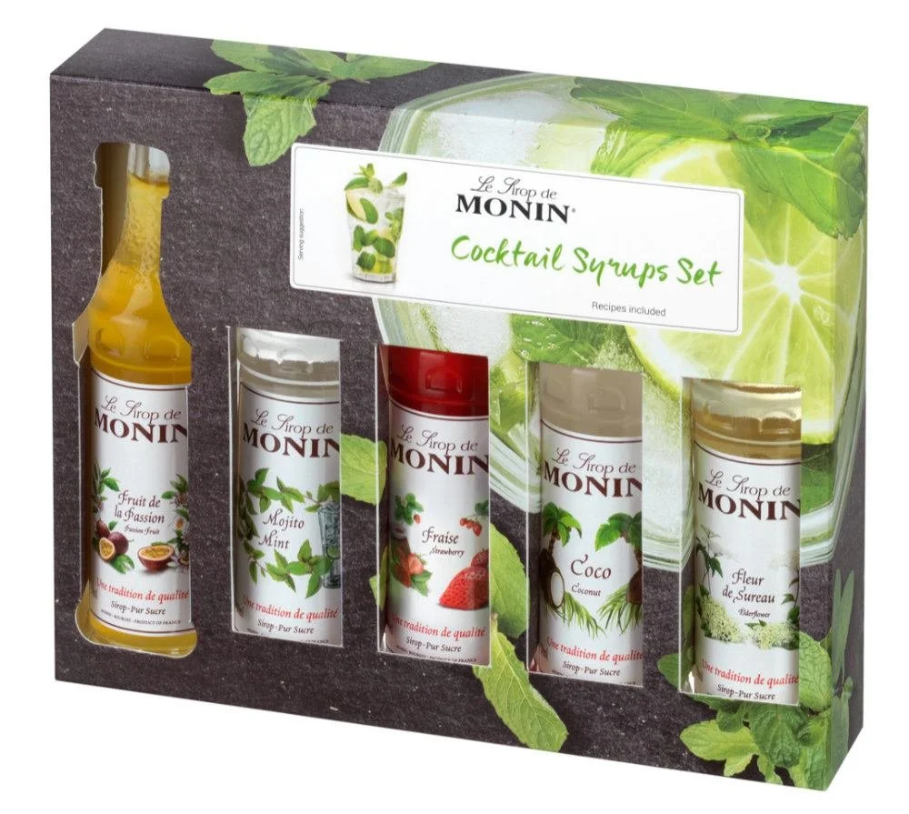 Monin cocktail box mini 5×0,05l GB