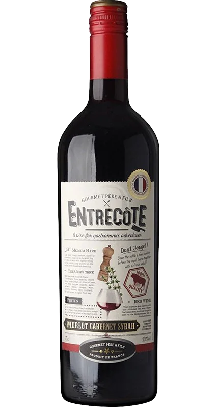 Entrecôte Merlot Cabernet Syrah 0,75l 14%