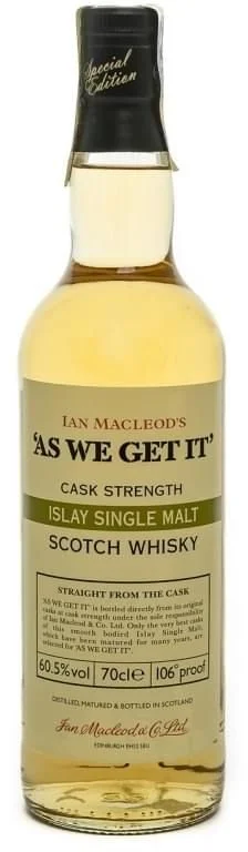 As We Get It Islay 0,7l 60,4%
