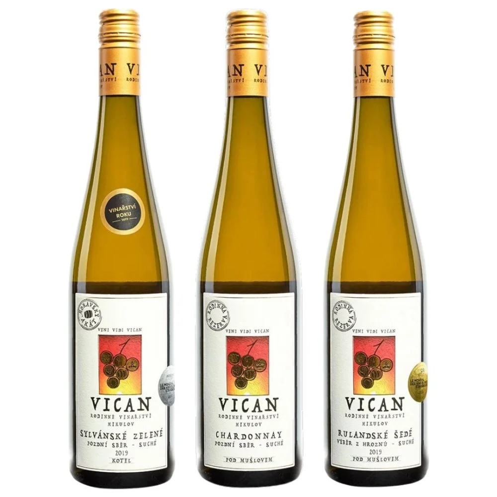 VICAN Box Vinařství roku 2019 - Výběr vinaře Tomáše Vicana 3×0,75l Karton