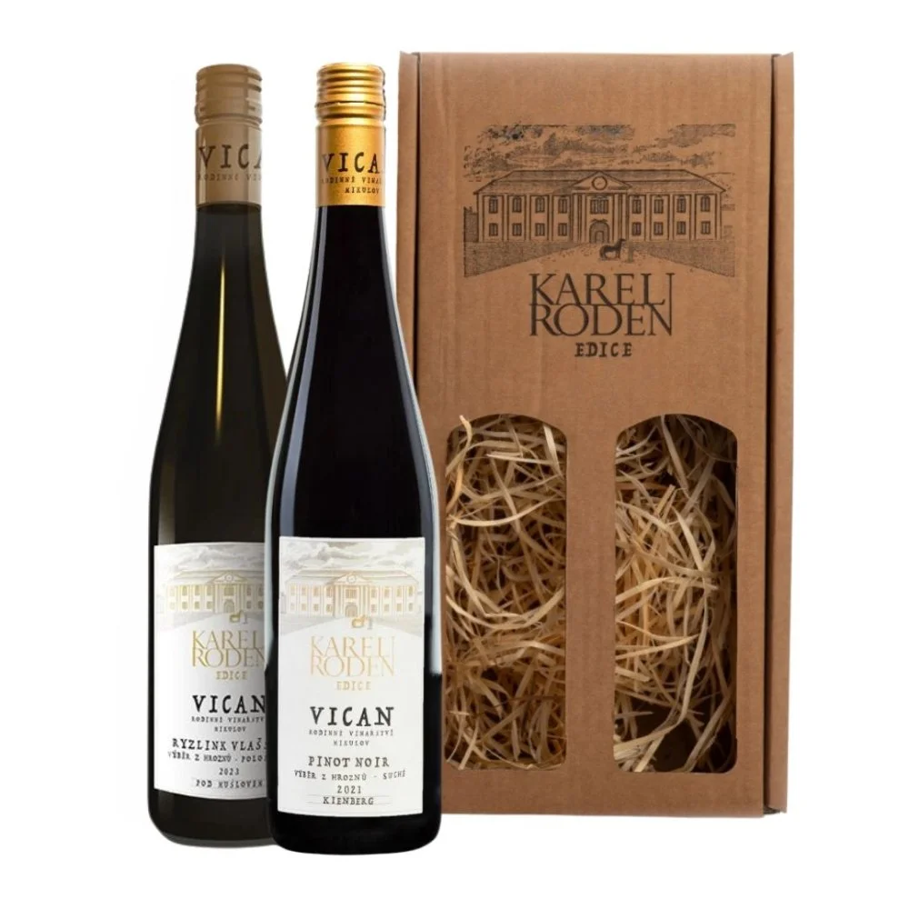 VICAN Box Edice KAREL RODEN 2×0,75l Karton