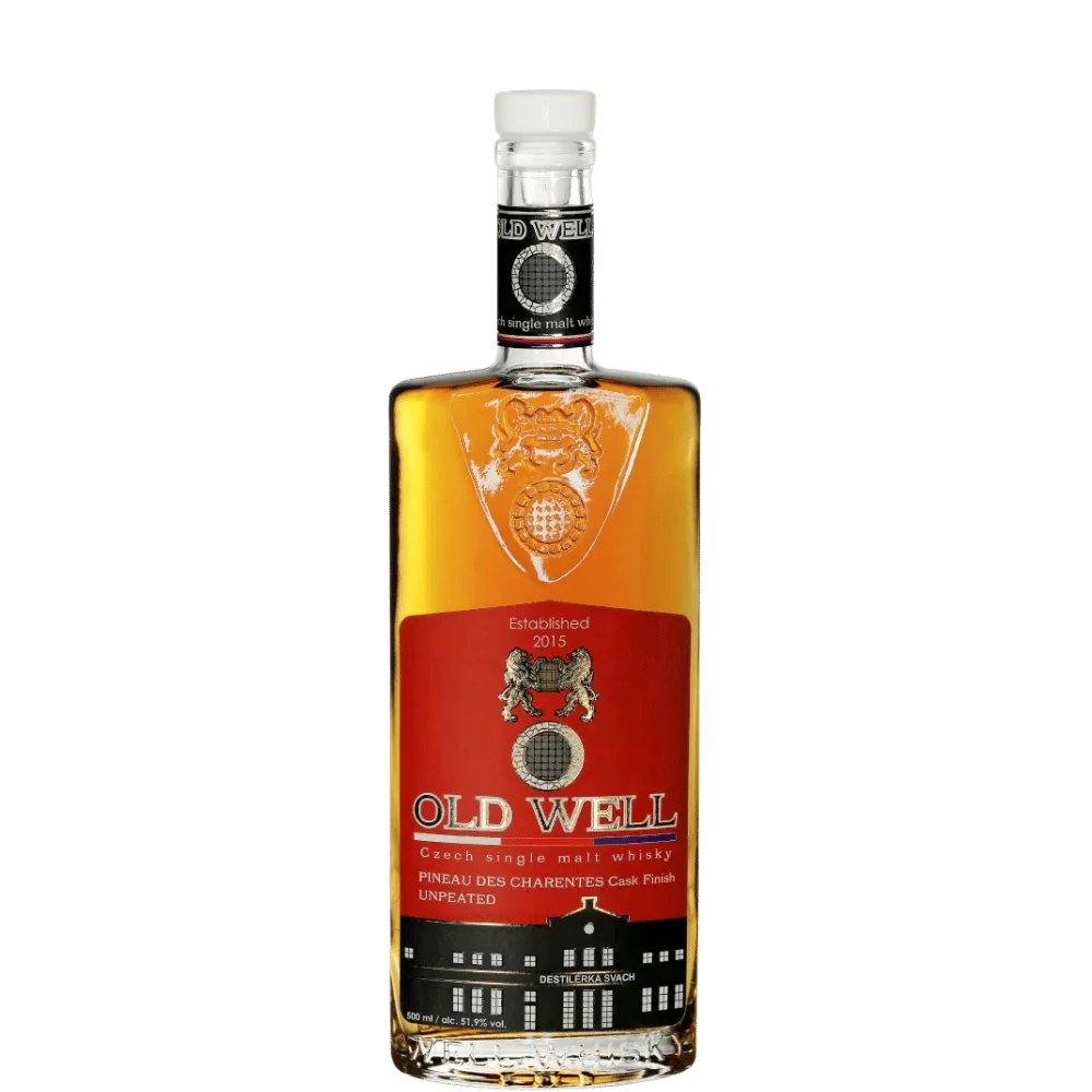 Svach's Old Well Whisky Pineau 0,5l 51,9% GB