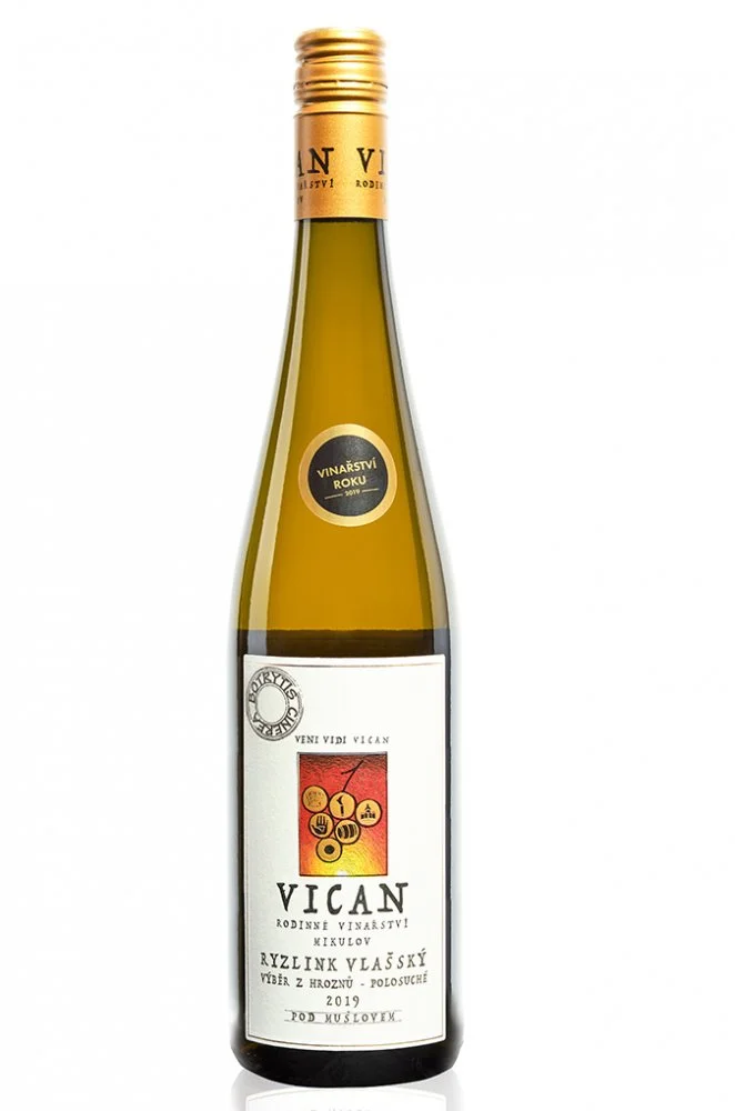 VICAN Ryzlink vlašský Výběr z hroznů 0,75l 13,5%