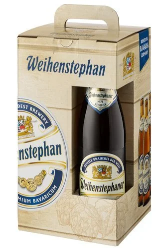 Weihenstephaner 3×0,5l + 1x sklo