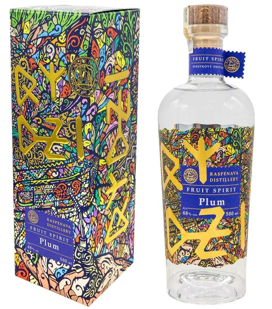Raspenava Slivovice 0,5l 48%