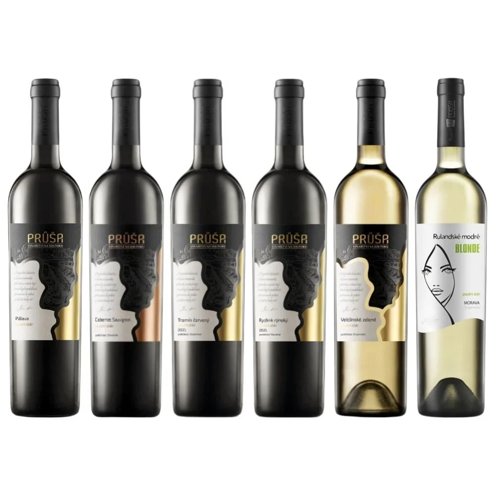 Karel Průša Vinařství Na Soutoku kolekce vín 6×0,75l GB
