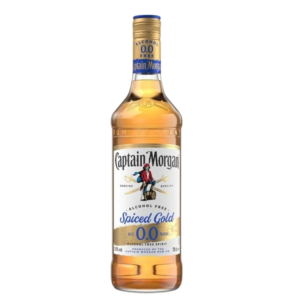 Captain Morgan Spiced Gold Alcohol Free 0,7l 0%