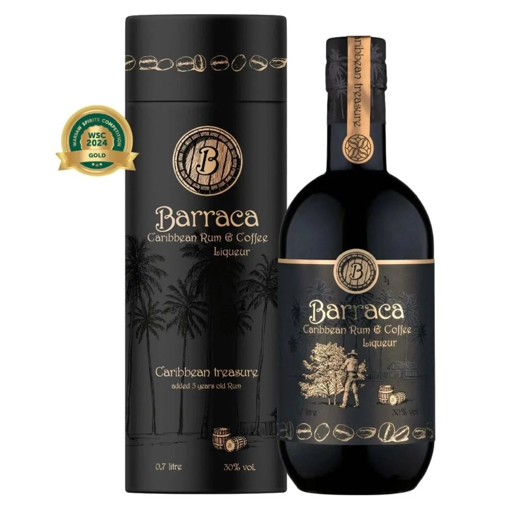 Barraca Caribbean Rum & Coffe 0,7l 30%
