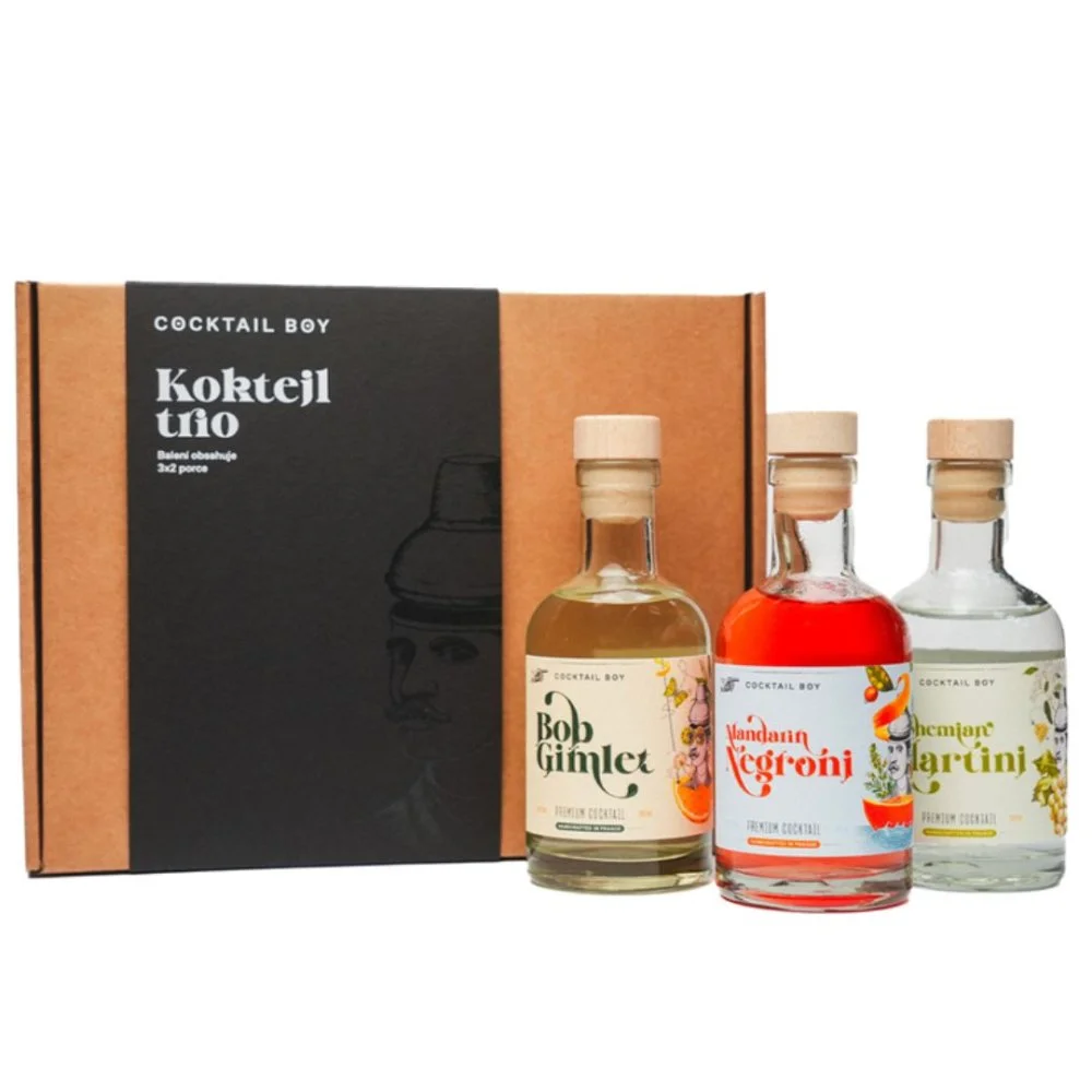 Cocktail Boy Koktejl Trio 3x 0,2l GB