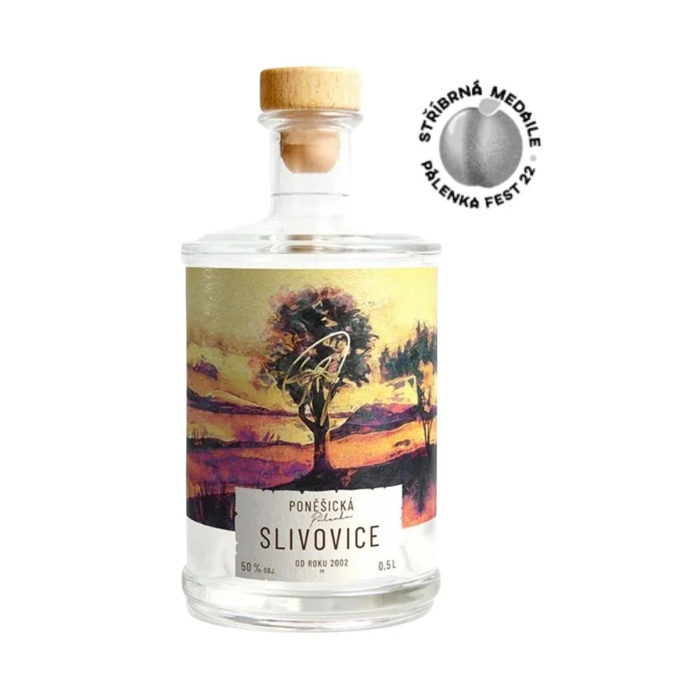 Poněšická Slivovice 0,5l 50%