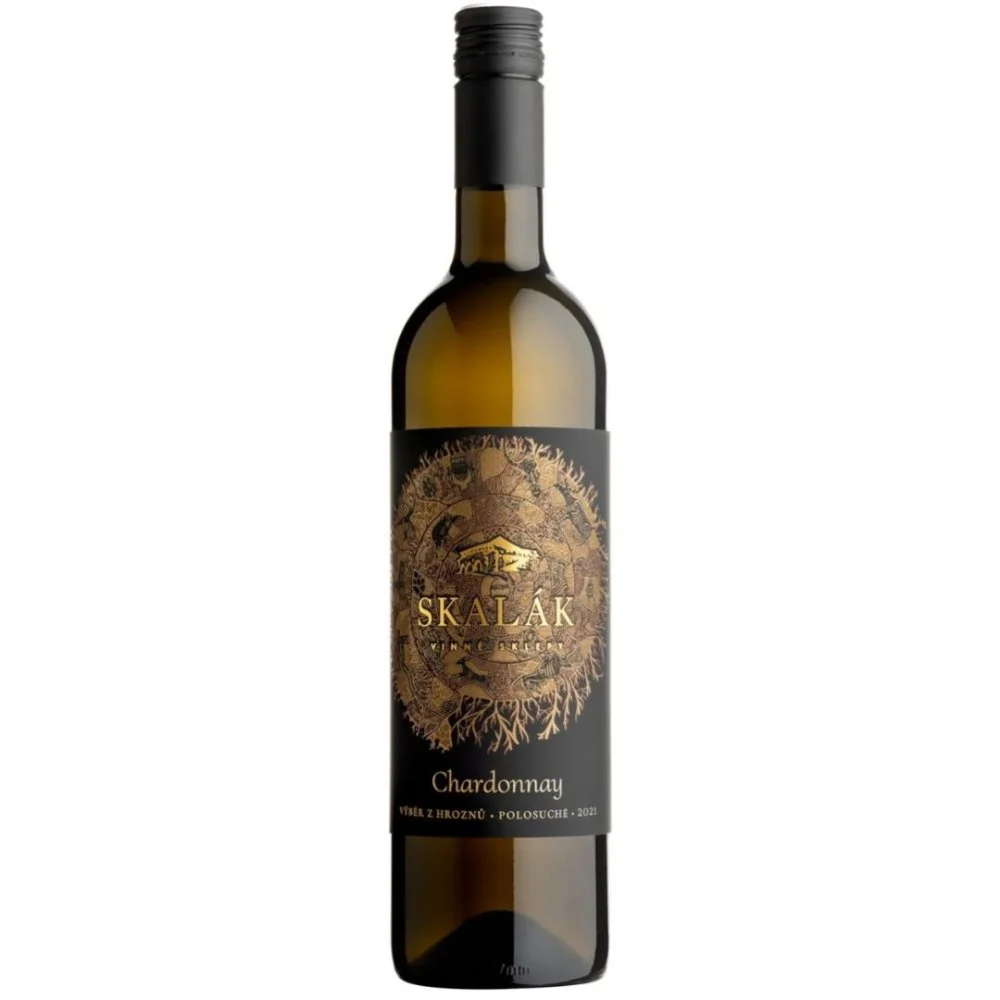 SKALÁK Chardonnay Výběr z hroznů 0,75l 12,5%