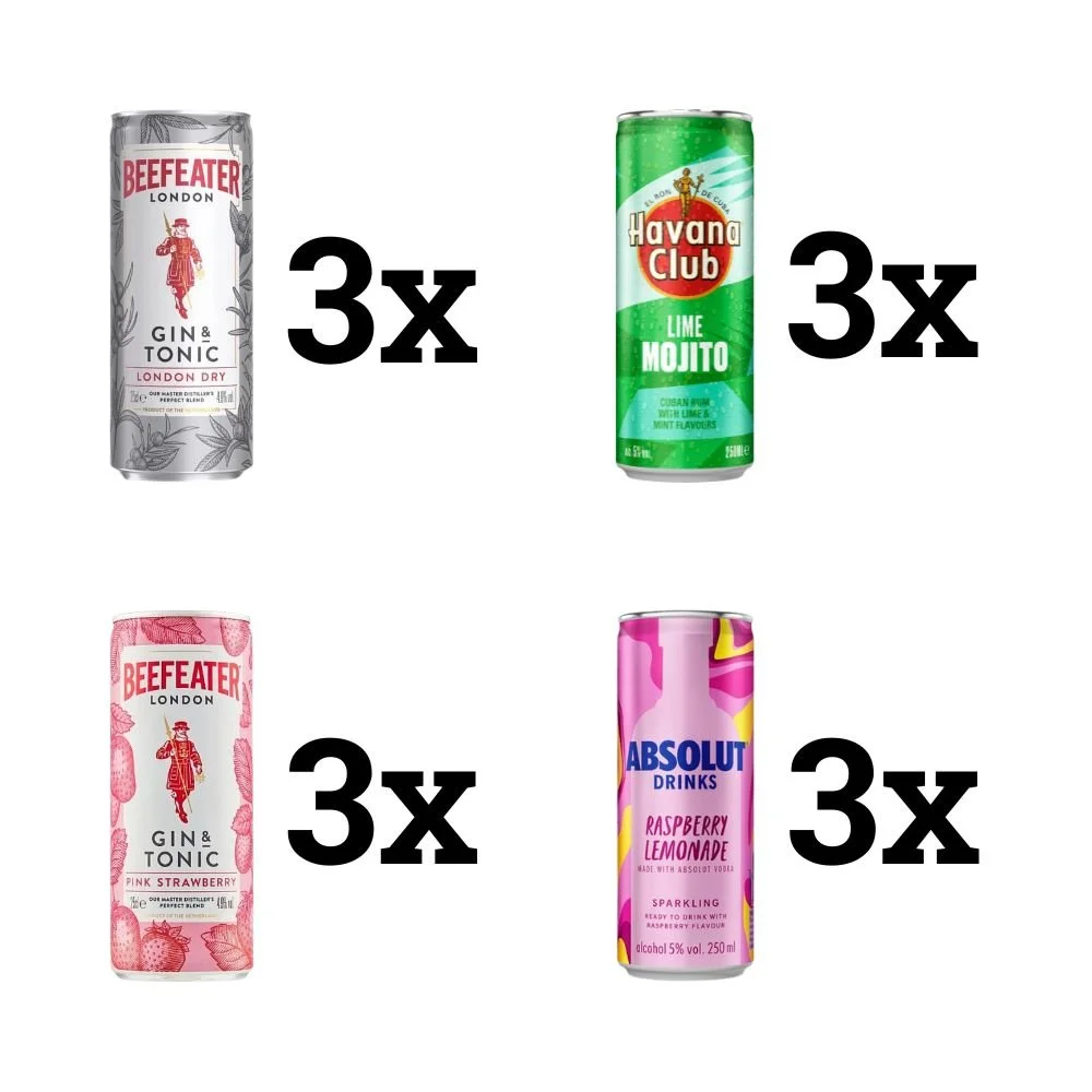 RTD Párty Set Mix 12×0,25l