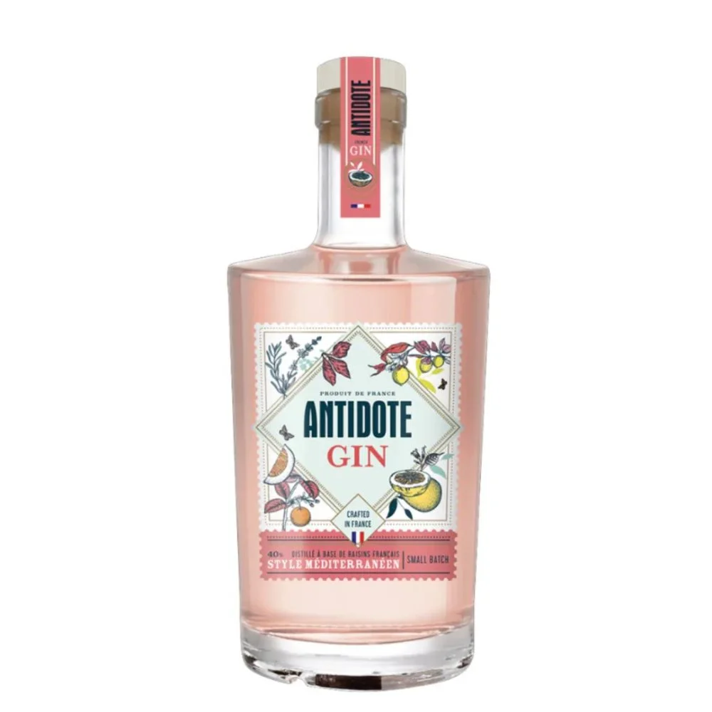 Antidote Rose Style Mediterraneen Gin 0,7l 40%