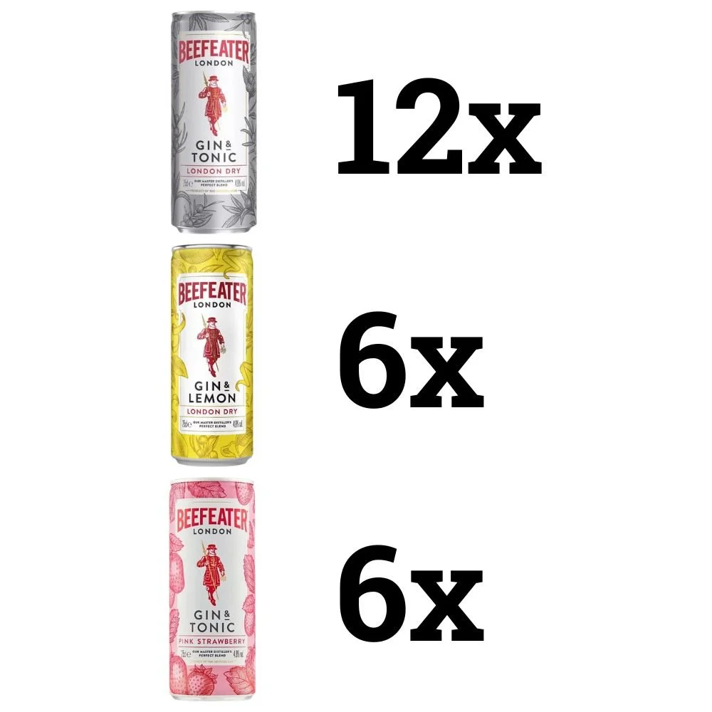 RTD Letní Párty Set Beefeater 24×0,25l 4,9%