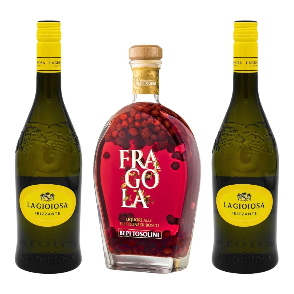 Jahodový Spritz Set 0,7l 24%