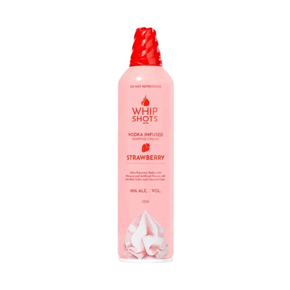 WhipShots Alko Šlehačka Strawberry 0,2l 10%