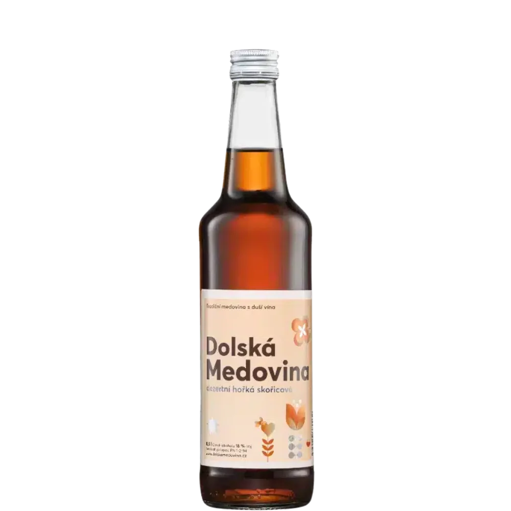 Dolská Dezertní Medovina Skořicová 0,5l 18%