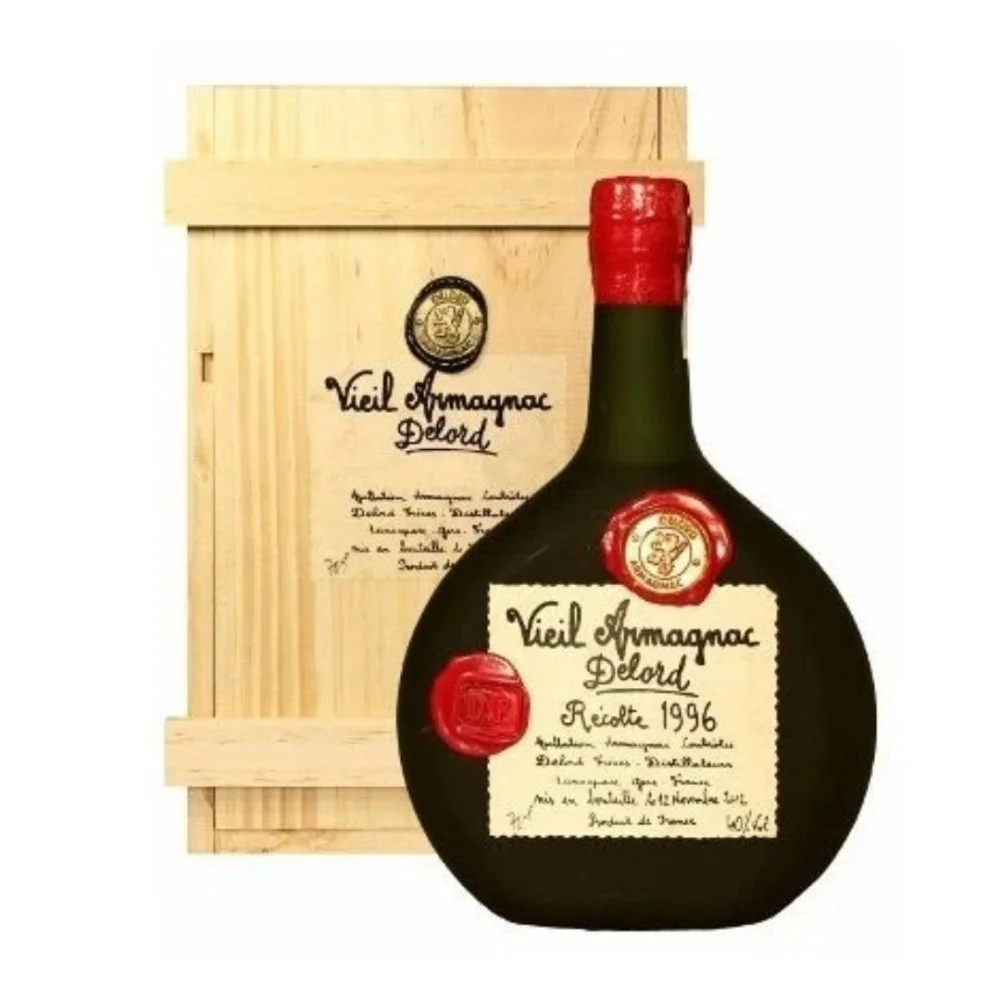Armagnac Delord 1996 0,7l 40% Dřevěný box