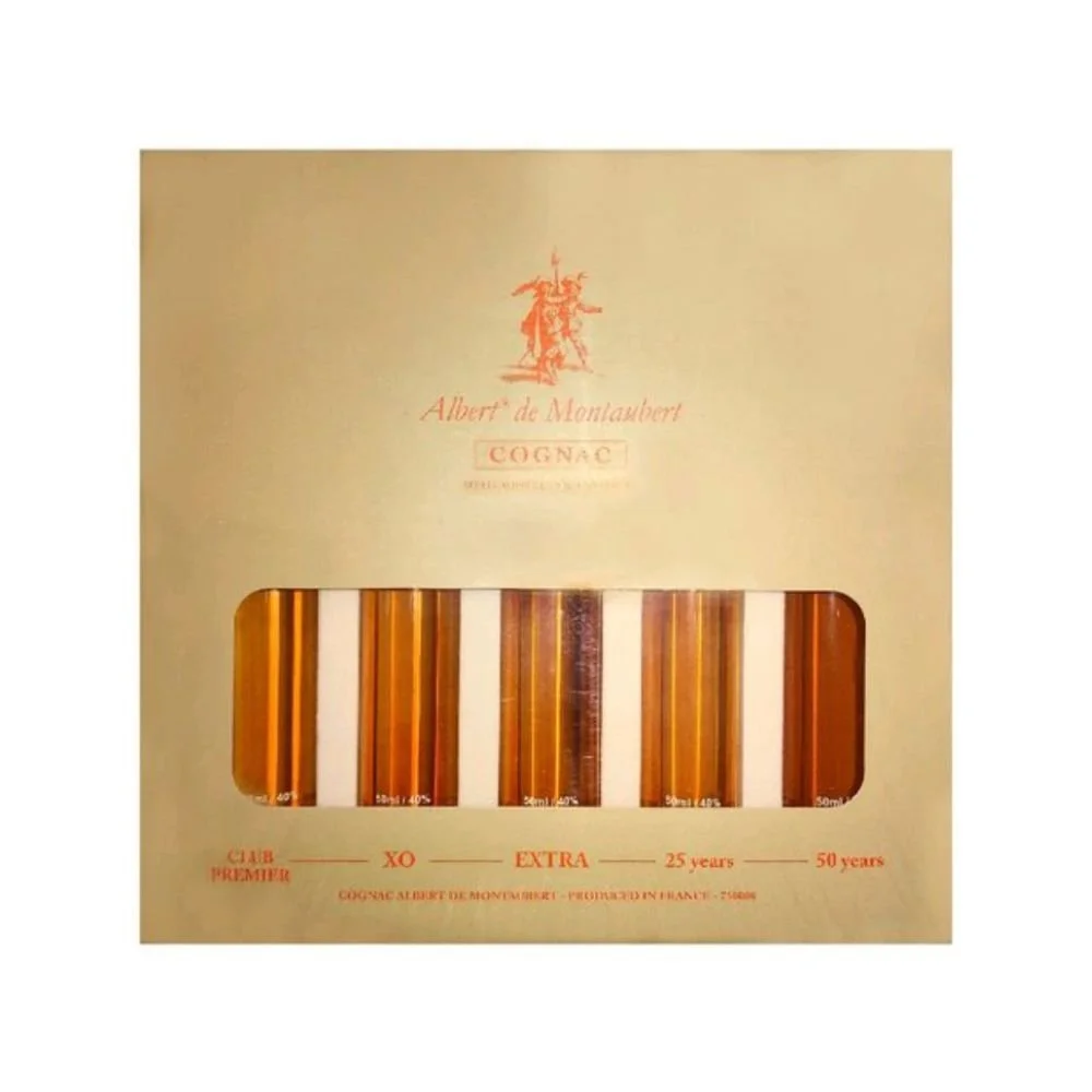 Albert de Montaubert Tasting Collection 5×0,05l