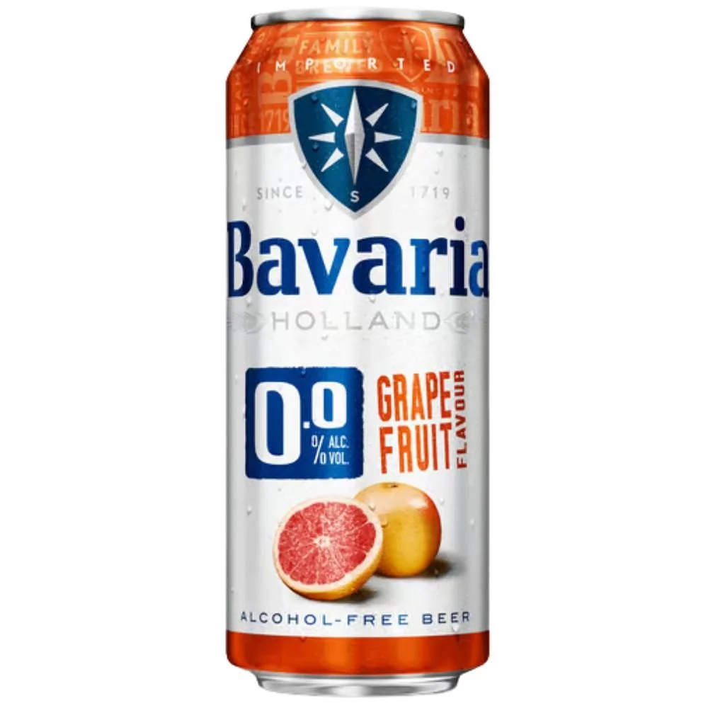 Bavaria Grapefruit 0,5l 0% Plech