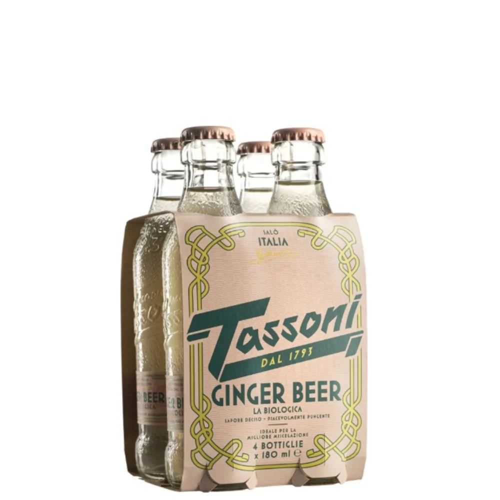Tassoni Ginger Beer 4×0,18l