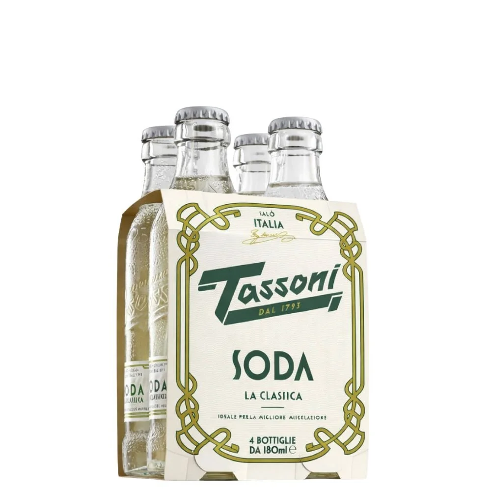 Tassoni Soda 4×0,18l