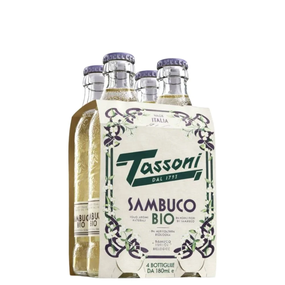 Tassoni Sambuco BIO 4×0,18l
