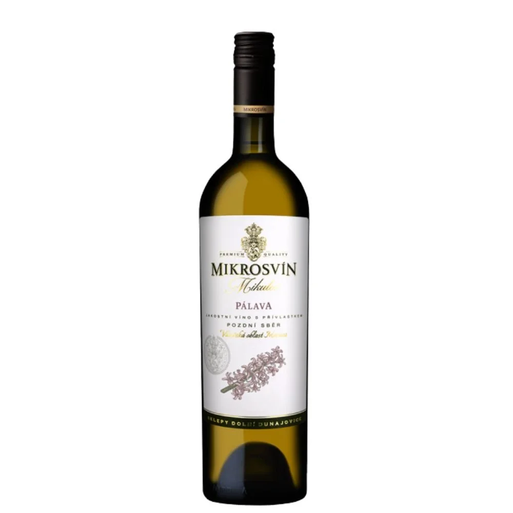 Mikrosvín Mikulov Pálava Pozdní sběr 2023 0,75l 12,5%