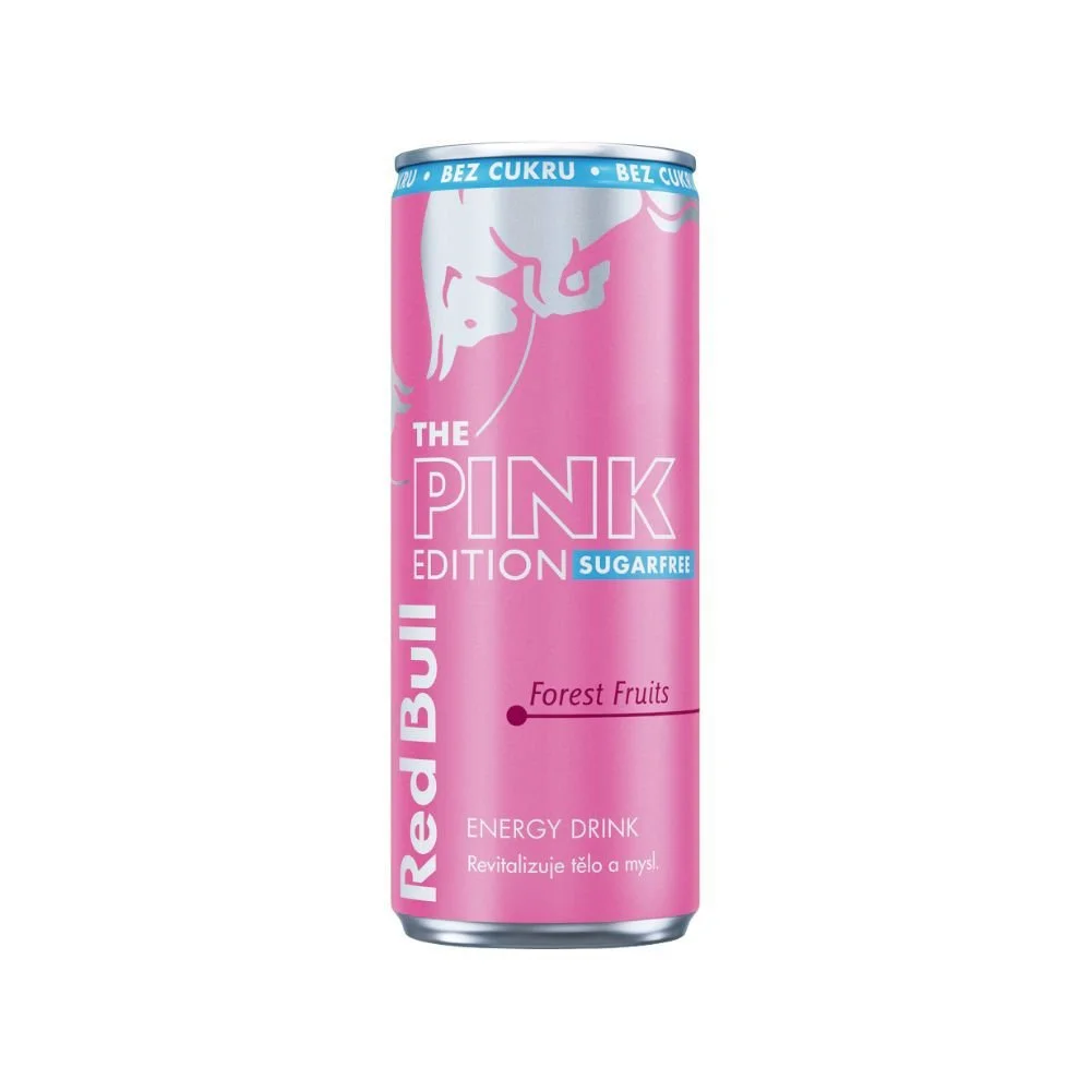 Red Bull The Pink Edition Sugarfree Forrest Fruit 0,25l