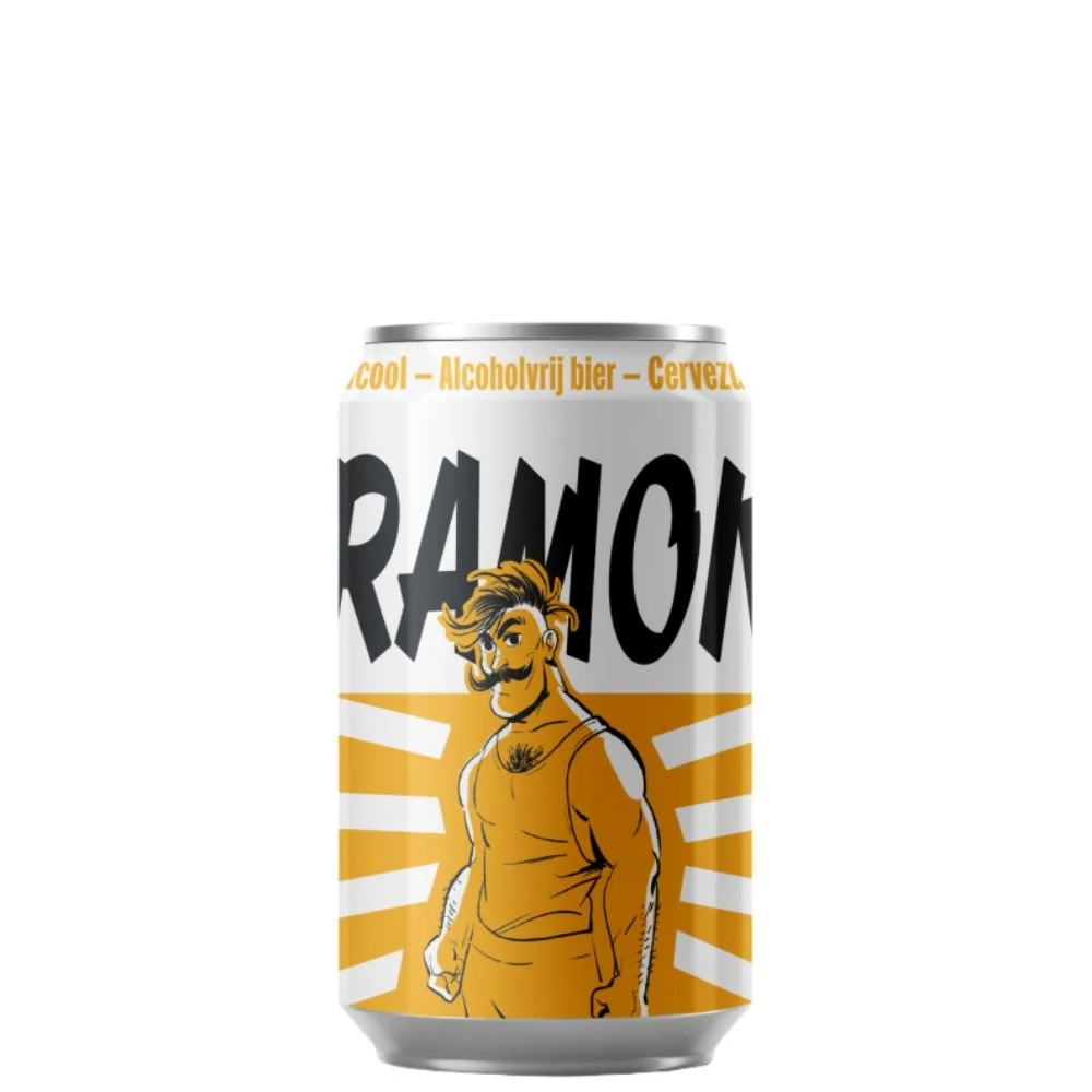 Ramon Alcoholvrij Bier 0,33l < 0,5% Plech