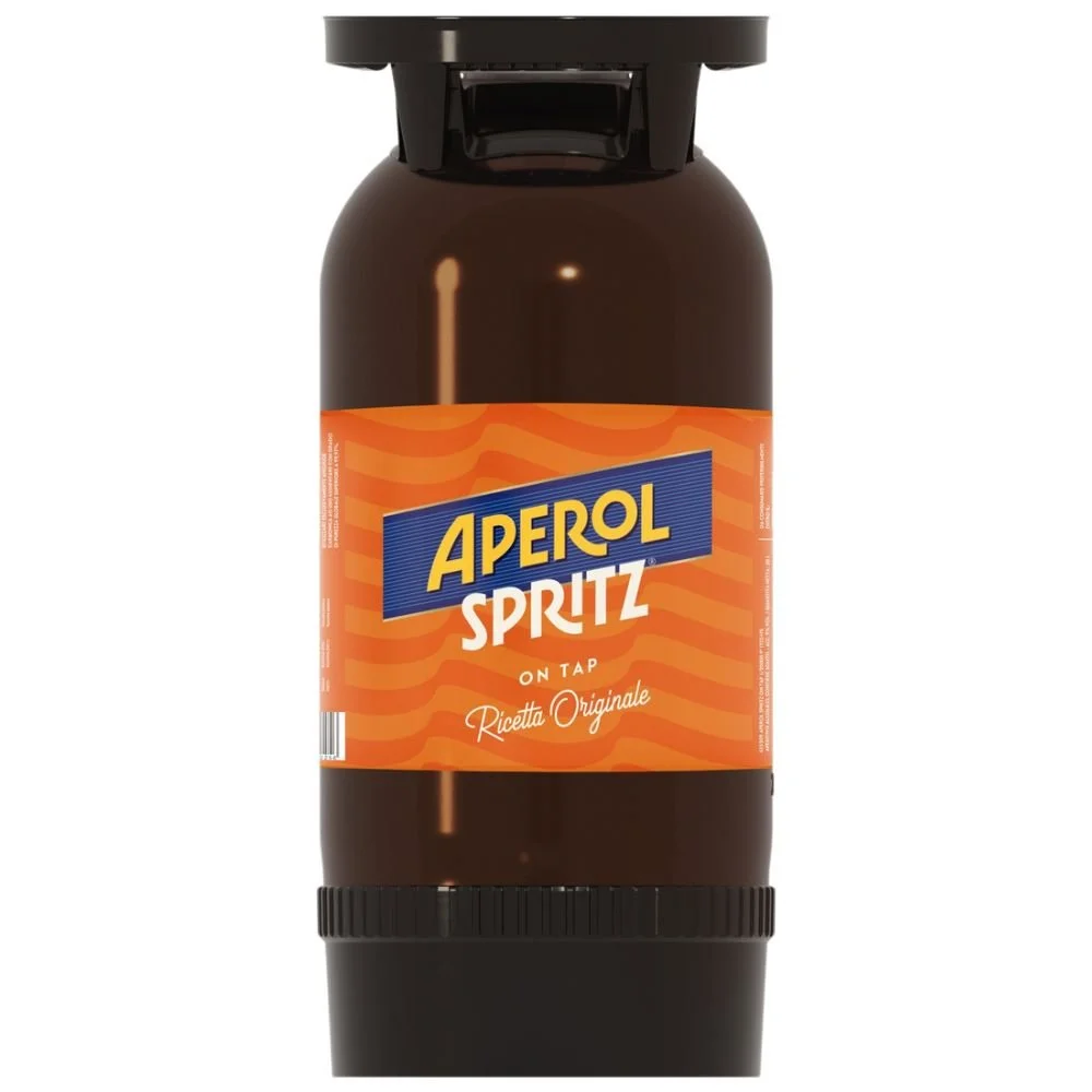 Aperol Spritz On Tap Alla Spina PolyKeg 20l 9%