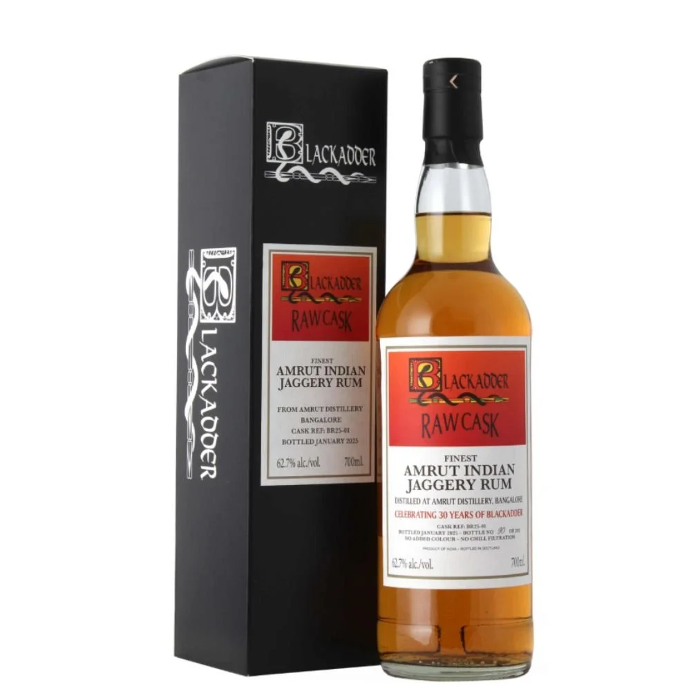 Blackadder Raw Cask Amrut Indian Jaggery Rum 0,7l 62,7% GB / Rok lahvování 2025