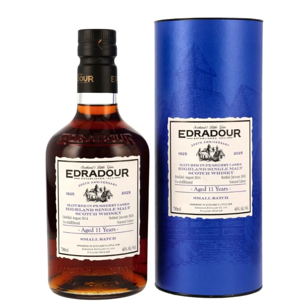 Edradour 200th Anniversary PX Sherry Cask 11y 2014 0,7l 46% / Rok lahvování 2026