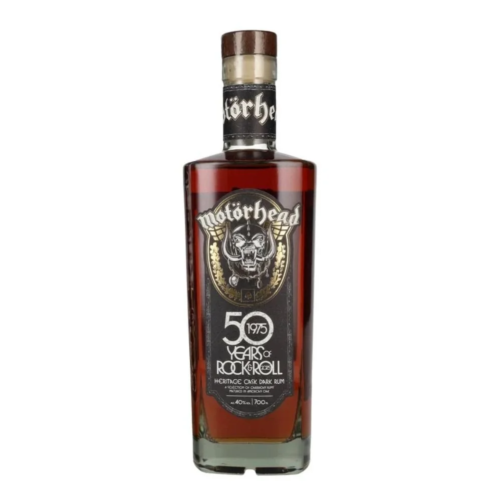 Motörhead 50 Years of Rock & Roll Heritage Cask Dark Rum 0,7l 40%