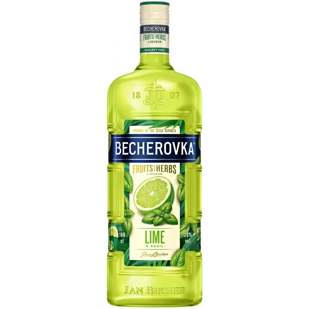 Becherovka Lime & Basil 1l 20%