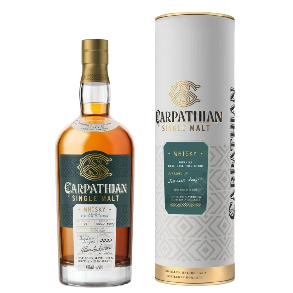 Carpathian Single Malt Feteasca Neagra Cask 0,7l 40% GB / Rok lahvování 2023