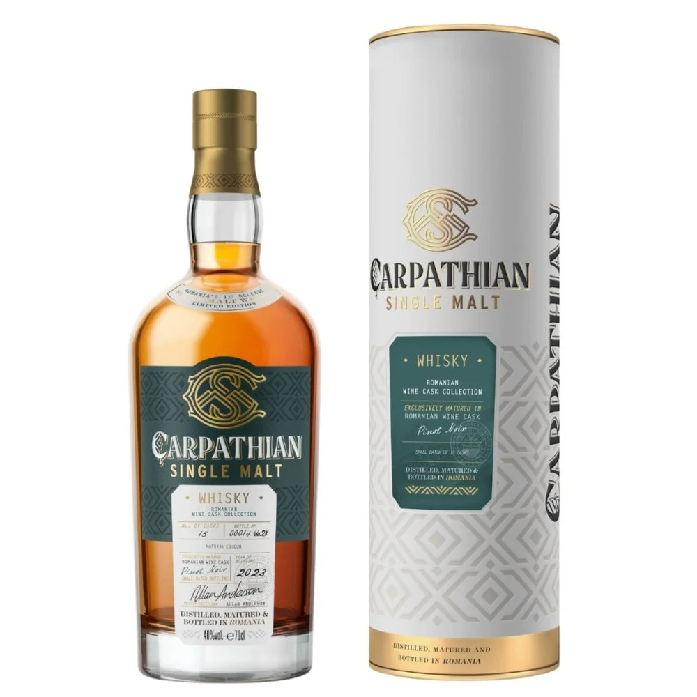 Carpathian Single Malt Pinot Noir Cask 0,7l 40% GB / Rok lahvování 2023