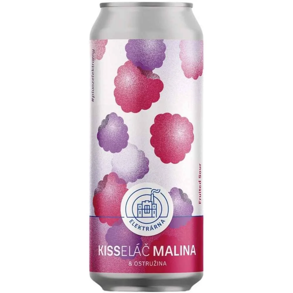 Elektrárna Kisseláč Malina & Ostružina 0,5l 3,3%