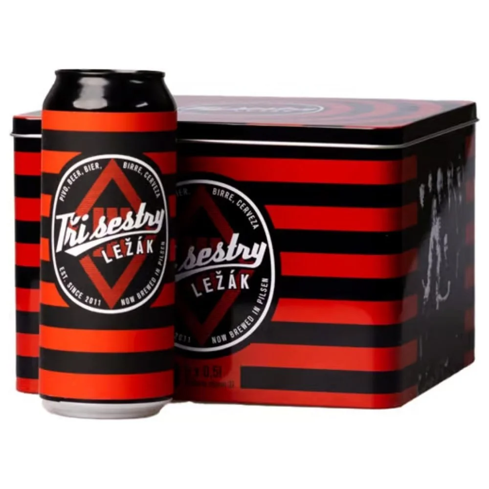 Tři sestry LEŽÁK Dárkový Box 6×0,5l 4,7% GB
