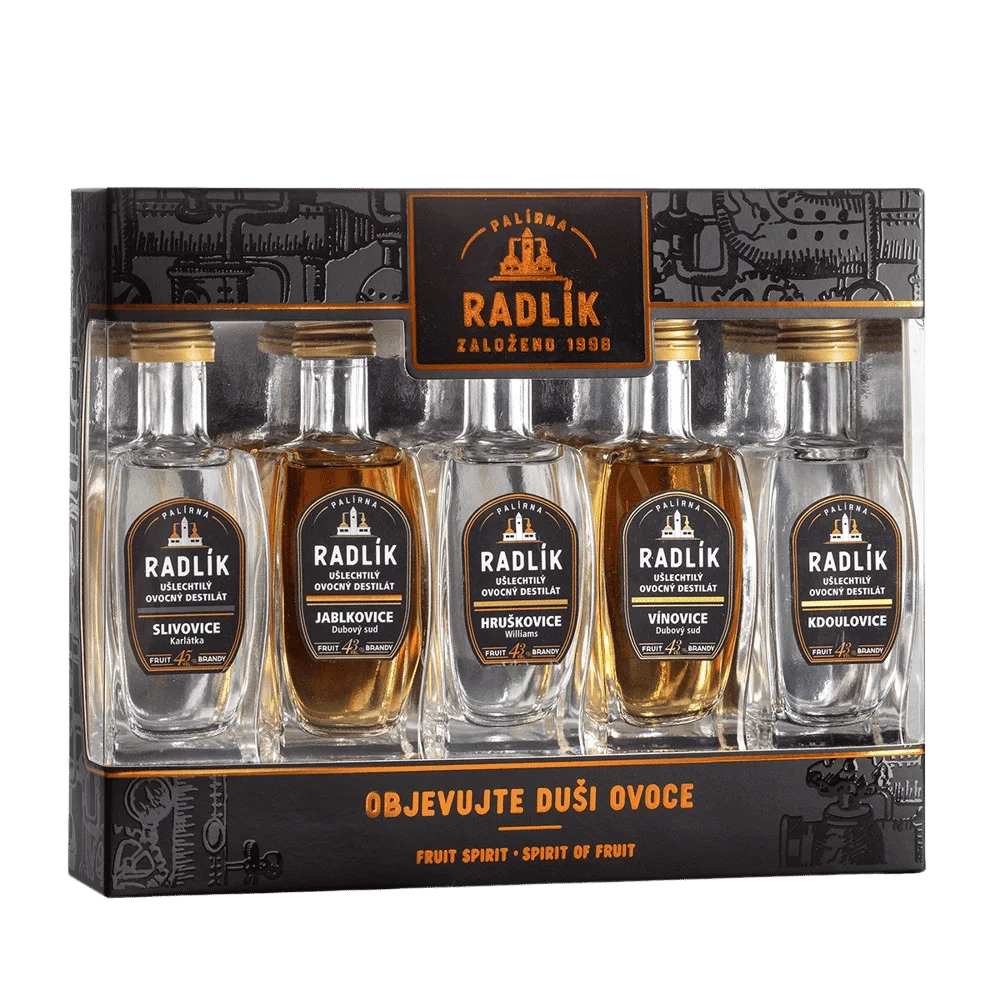 Radlík Dárkový Set 5×0,05l 43,4% GB