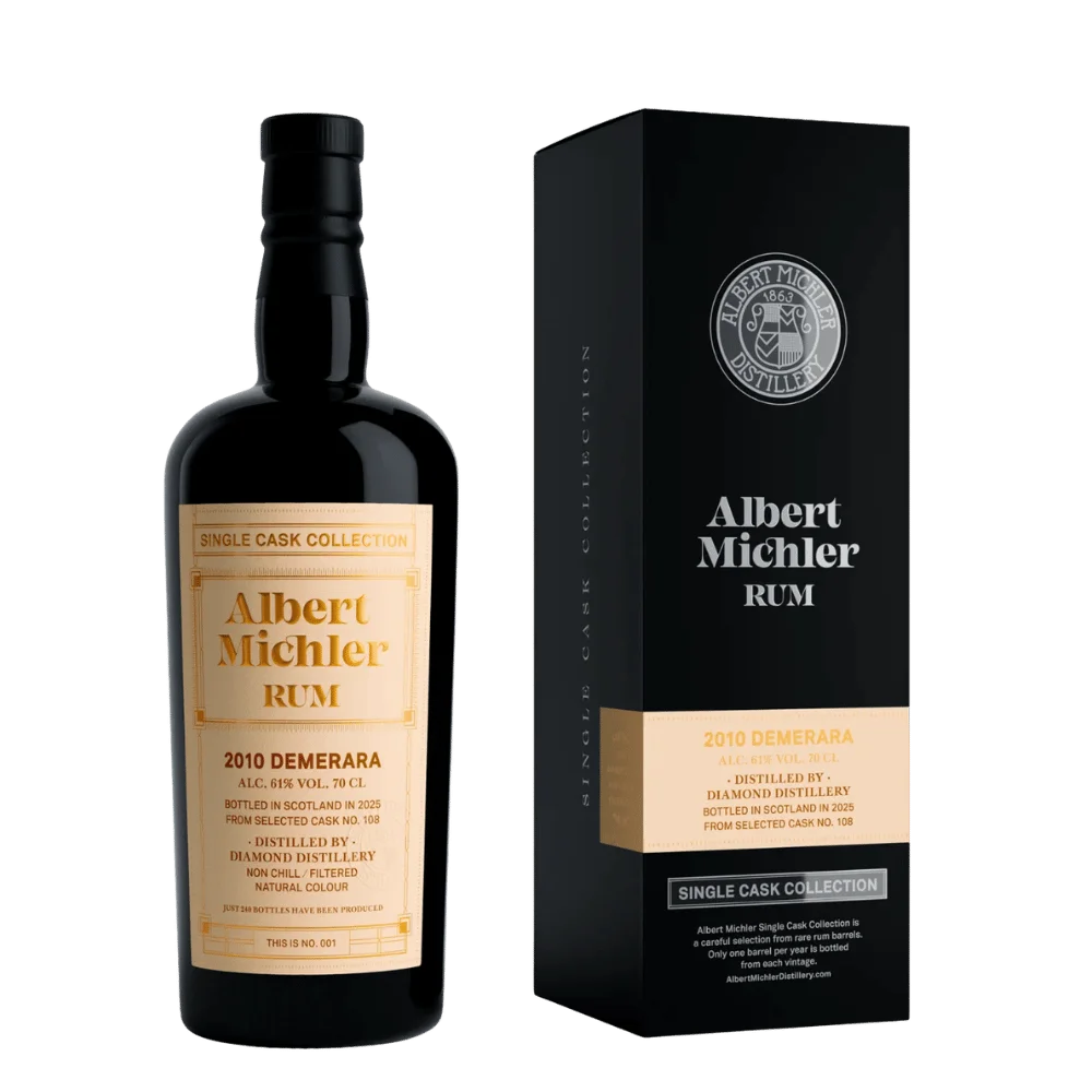 Albert Michler Single Cask Collection Demerara 15y 2010 0,7l 61% L.E. / Rok lahvování 2025