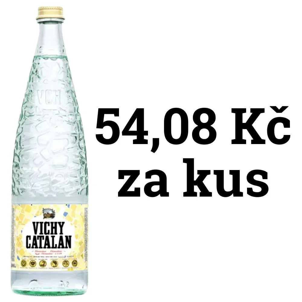 Vichy Catalan 12×1l Sklo