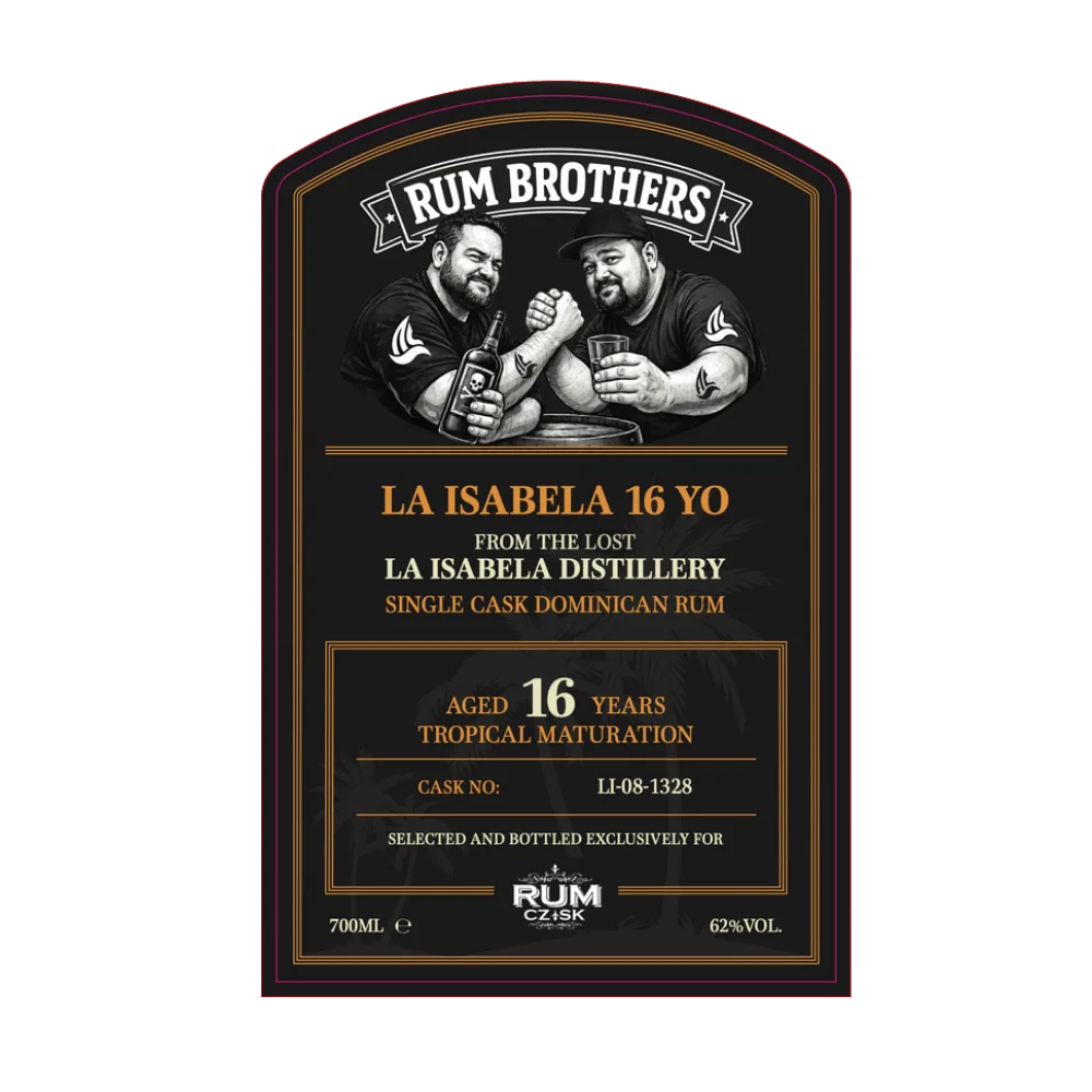 Rum Brothers La Isabela 16y 0,7l 62% L.E.