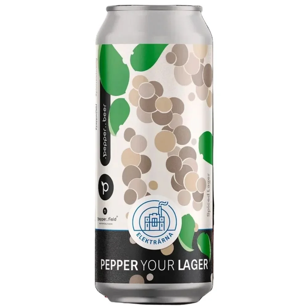 Elektrárna Pepper Your Lager 0,5l 4,8%
