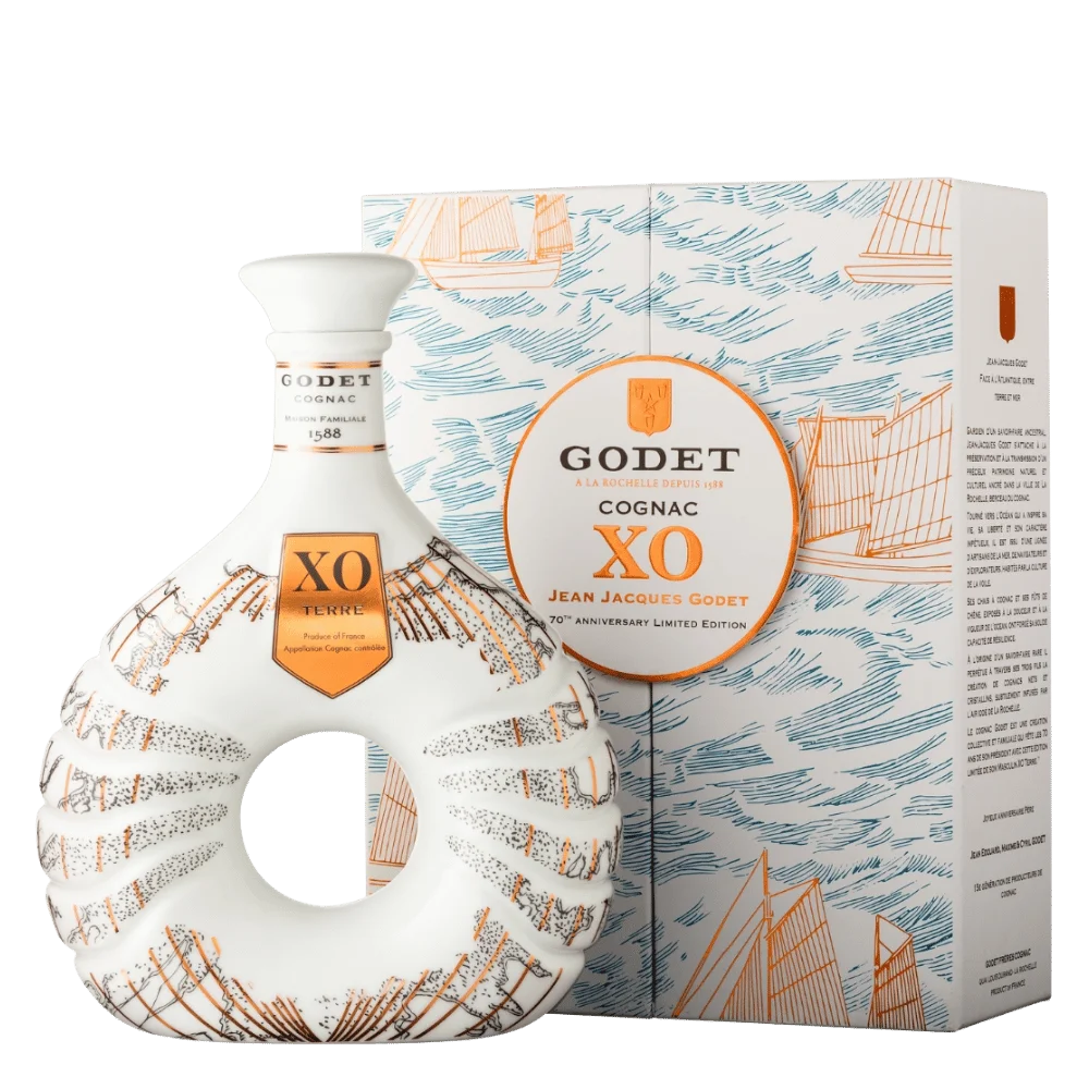 Godet Terre 70th Anniversary XO 0,7l 40% GB L.E.