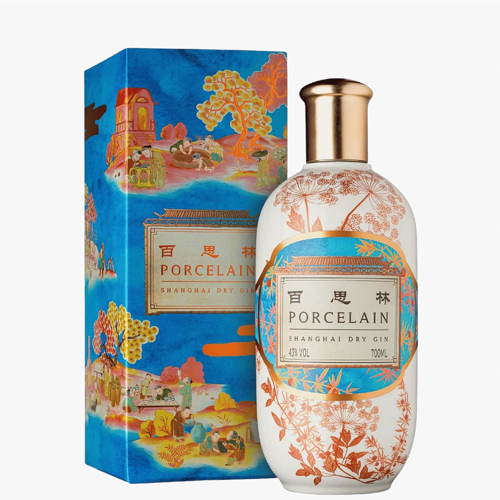 Porcelain Shanghai Dry Gin 0,7l 43%