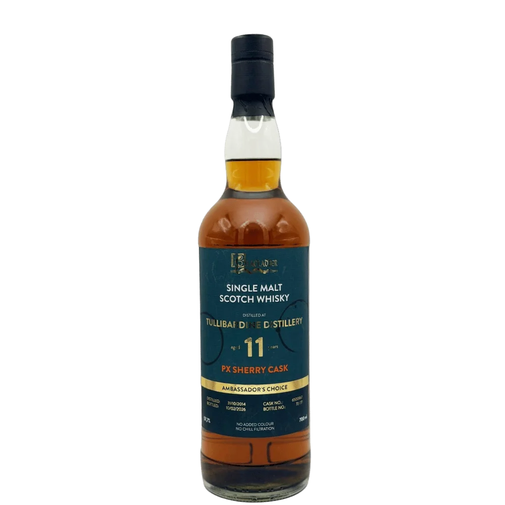 Blackadder Tullibardine Ambassador's Choice 11y 2014 0,7l 57,7% L.E. / Rok lahvování 2026